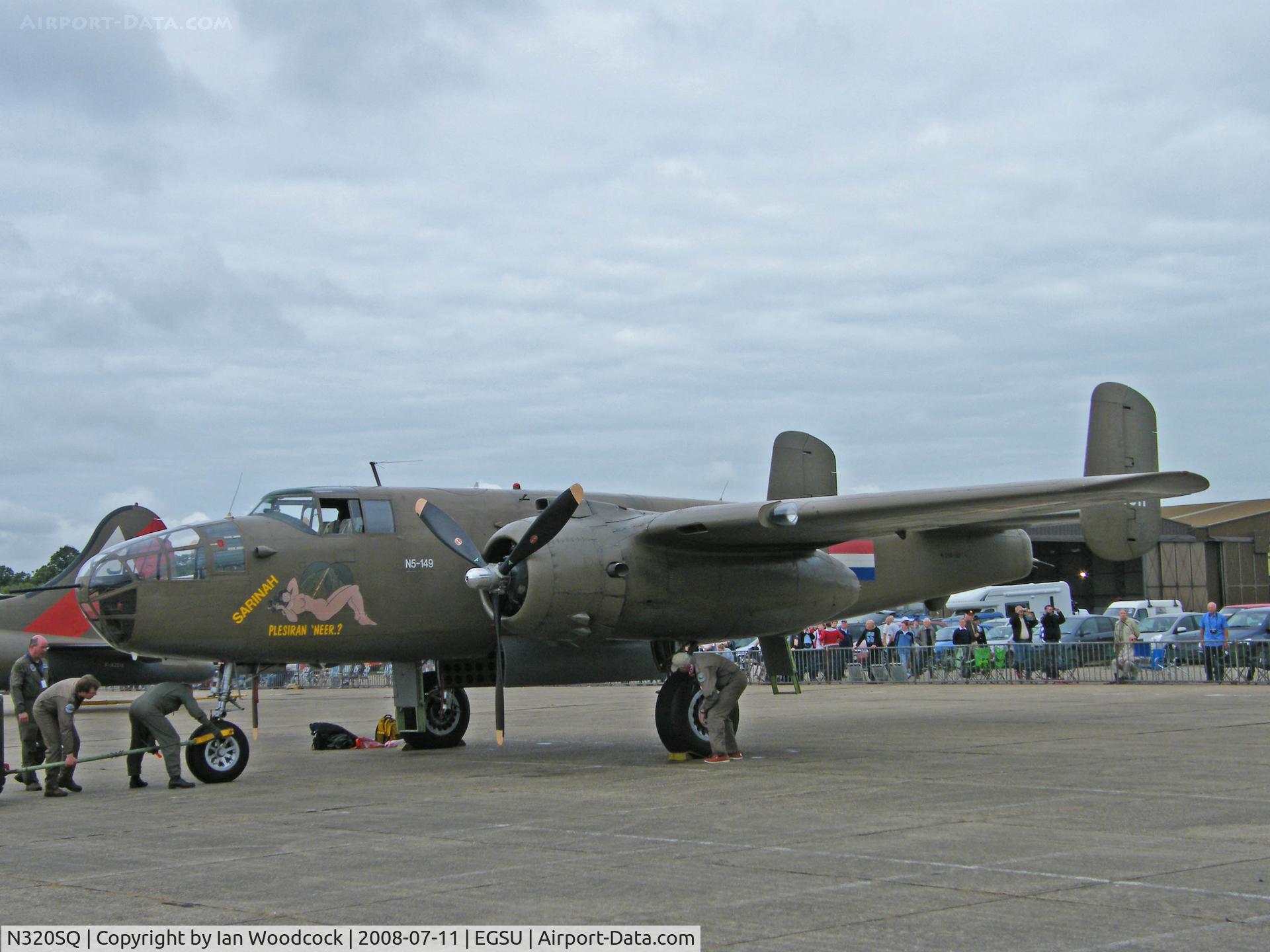 N320SQ, 1944 North American B-25N Mitchell C/N 108-32782, North American VB-25N/Duxford