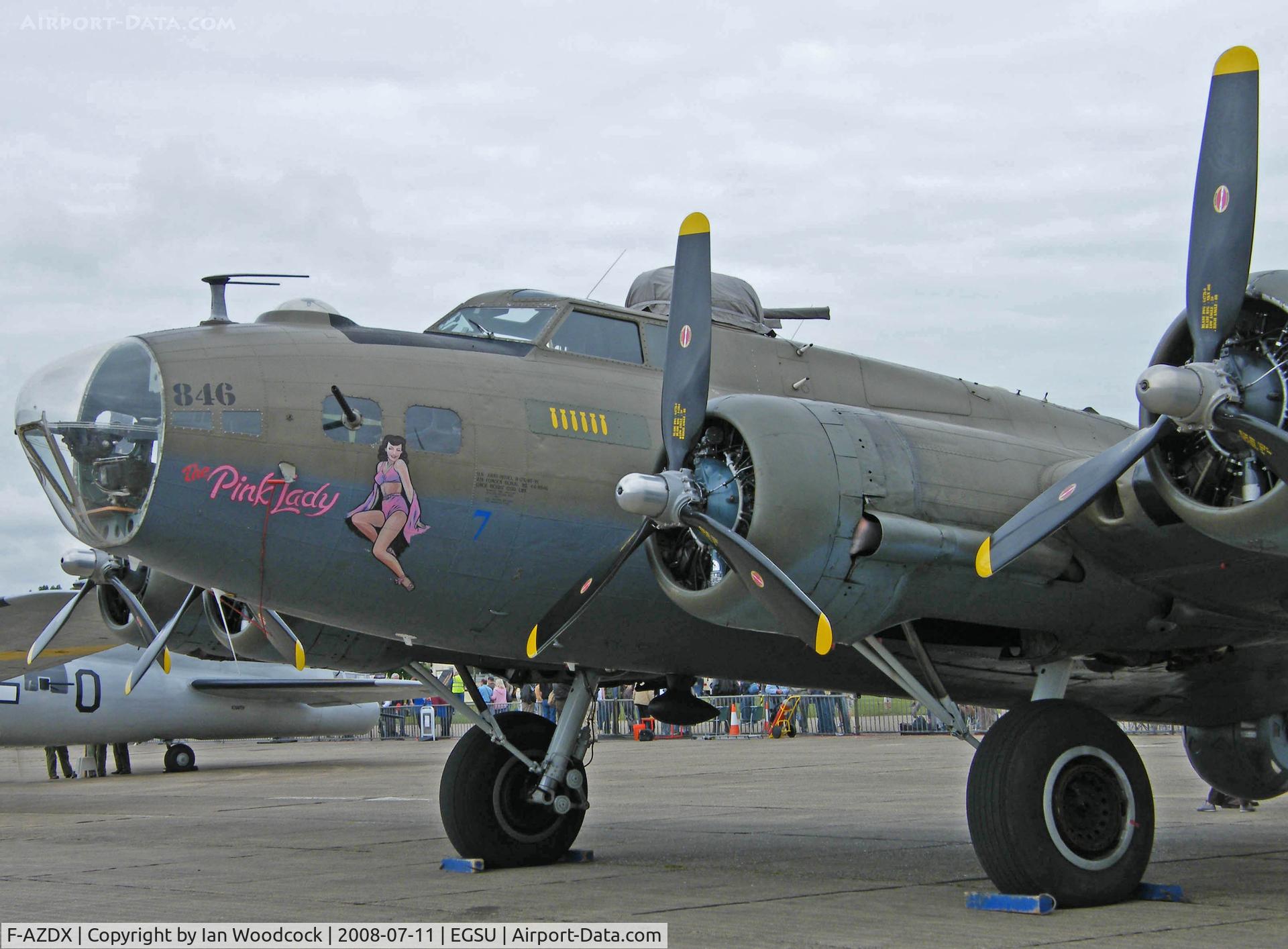 F-AZDX, 1944 Boeing B-17G Flying Fortress C/N 8246, Boeing B-17G/Duxford (Pink Lady)