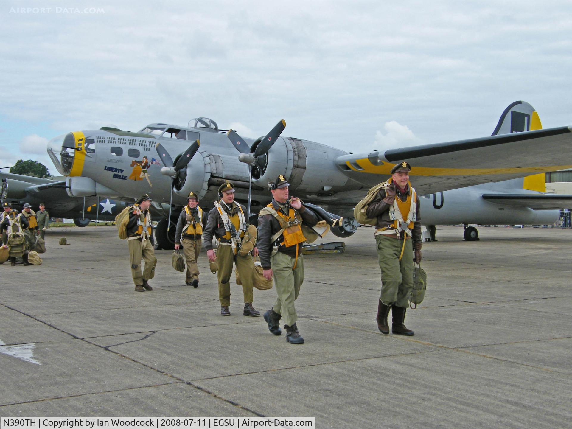 N390TH, 1944 Boeing B-17G Flying Fortress C/N Not found 44-85734, Boeing B-17G/Duxford (Liberty Belle)