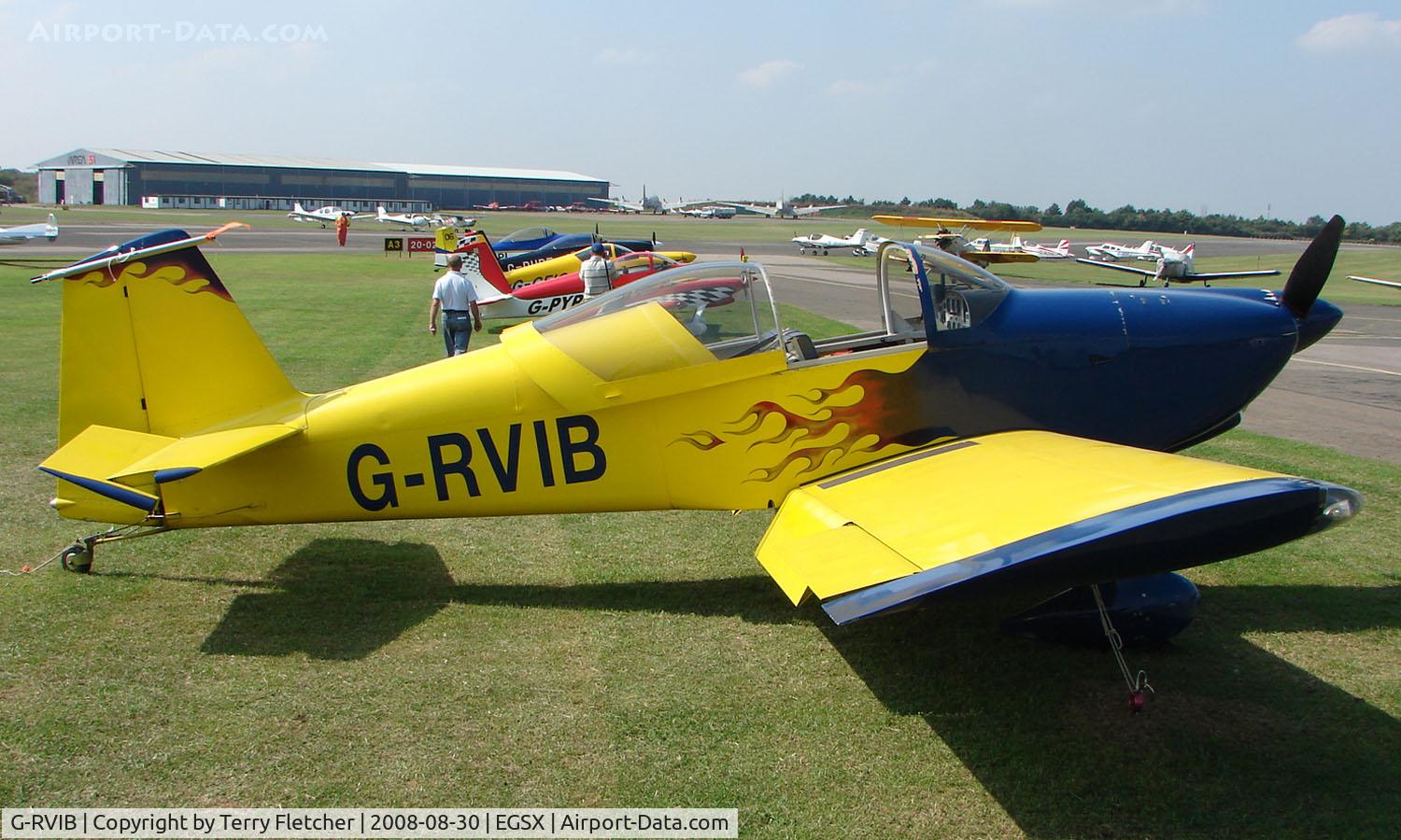 G-RVIB, 2002 Vans RV-6 C/N PFA 181A-13220, Participant in the 2008 RV Fly-in at North Weald Uk