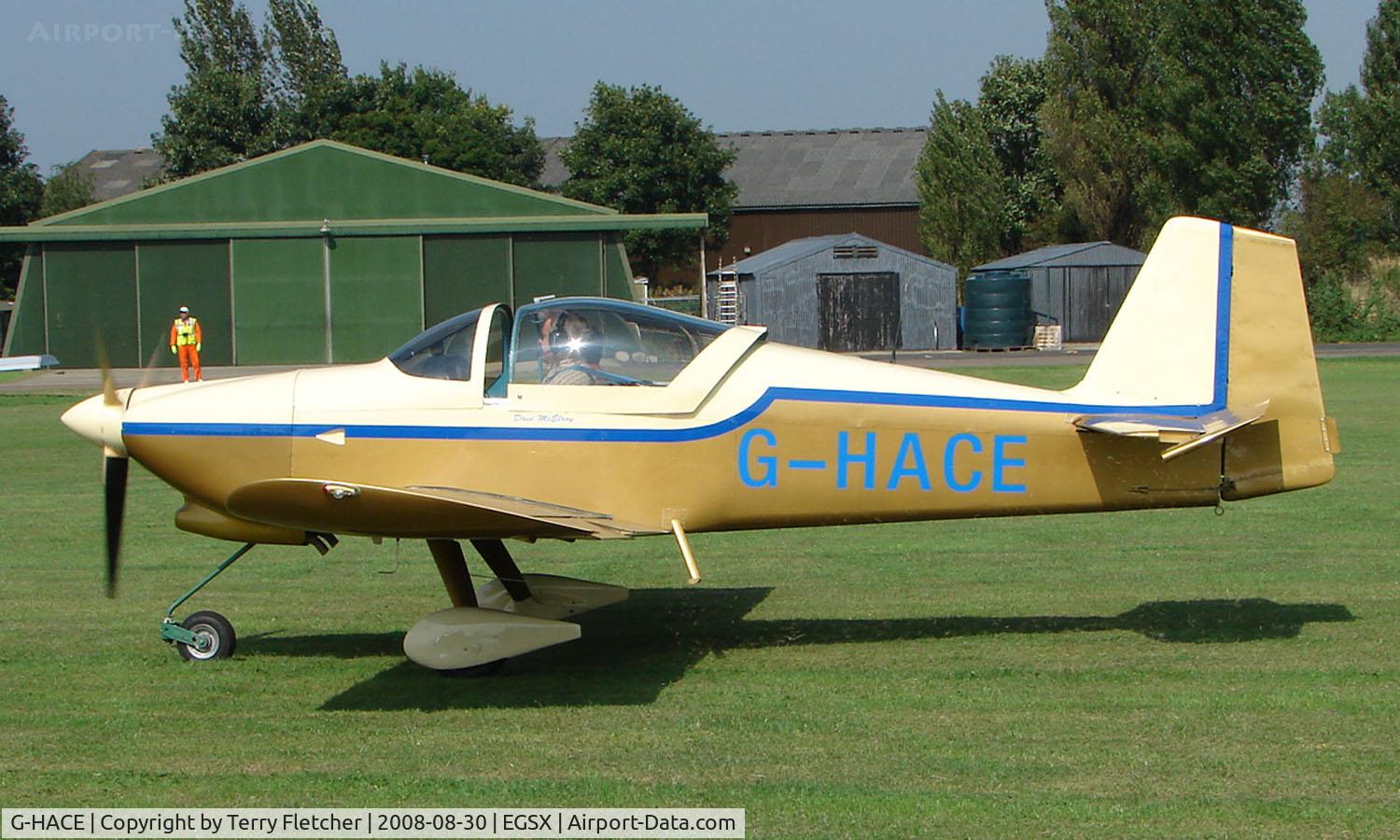 G-HACE, 1998 Vans RV-6A C/N 1951, Participant in the 2008 RV Fly-in at North Weald Uk