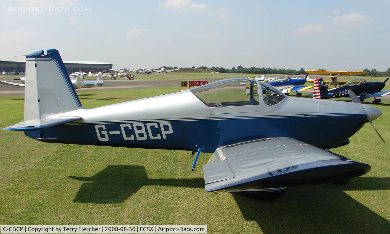 G-CBCP, 2003 Vans RV-6A C/N PFA 181A-13643, Participant in the 2008 RV Fly-in at North Weald Uk