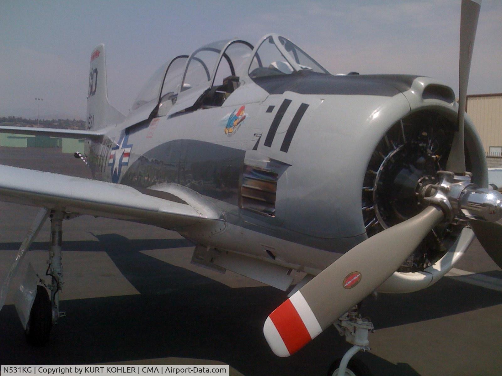 N531KG, 1954 North American T-28C Trojan Trojan C/N 226-108, T-28C