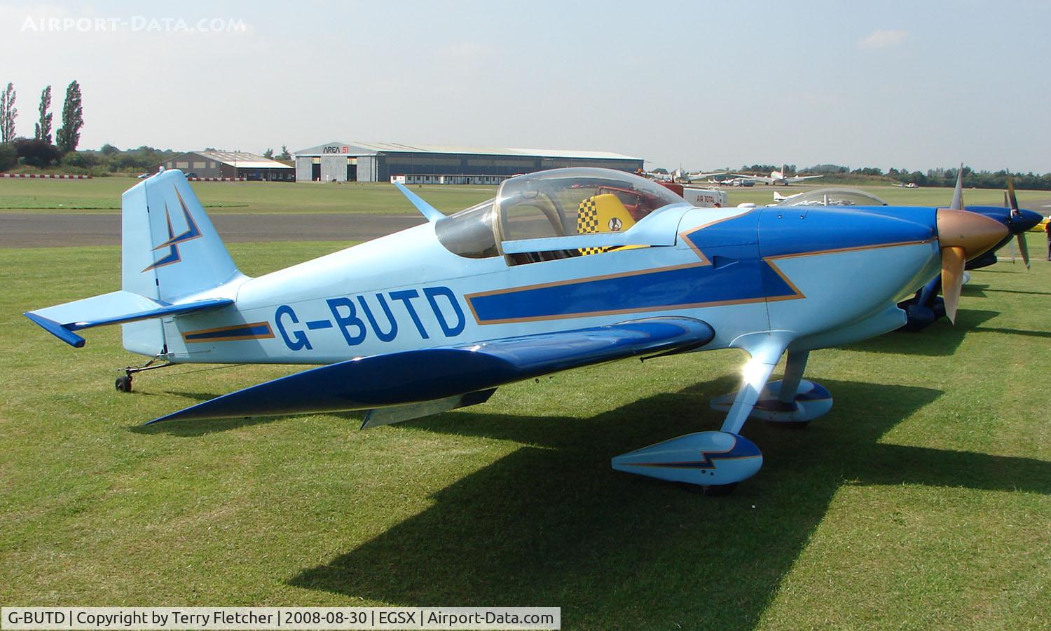 G-BUTD, 1993 Vans RV-6 C/N PFA 181-12152, Participant in the 2008 RV Fly-in at North Weald Uk