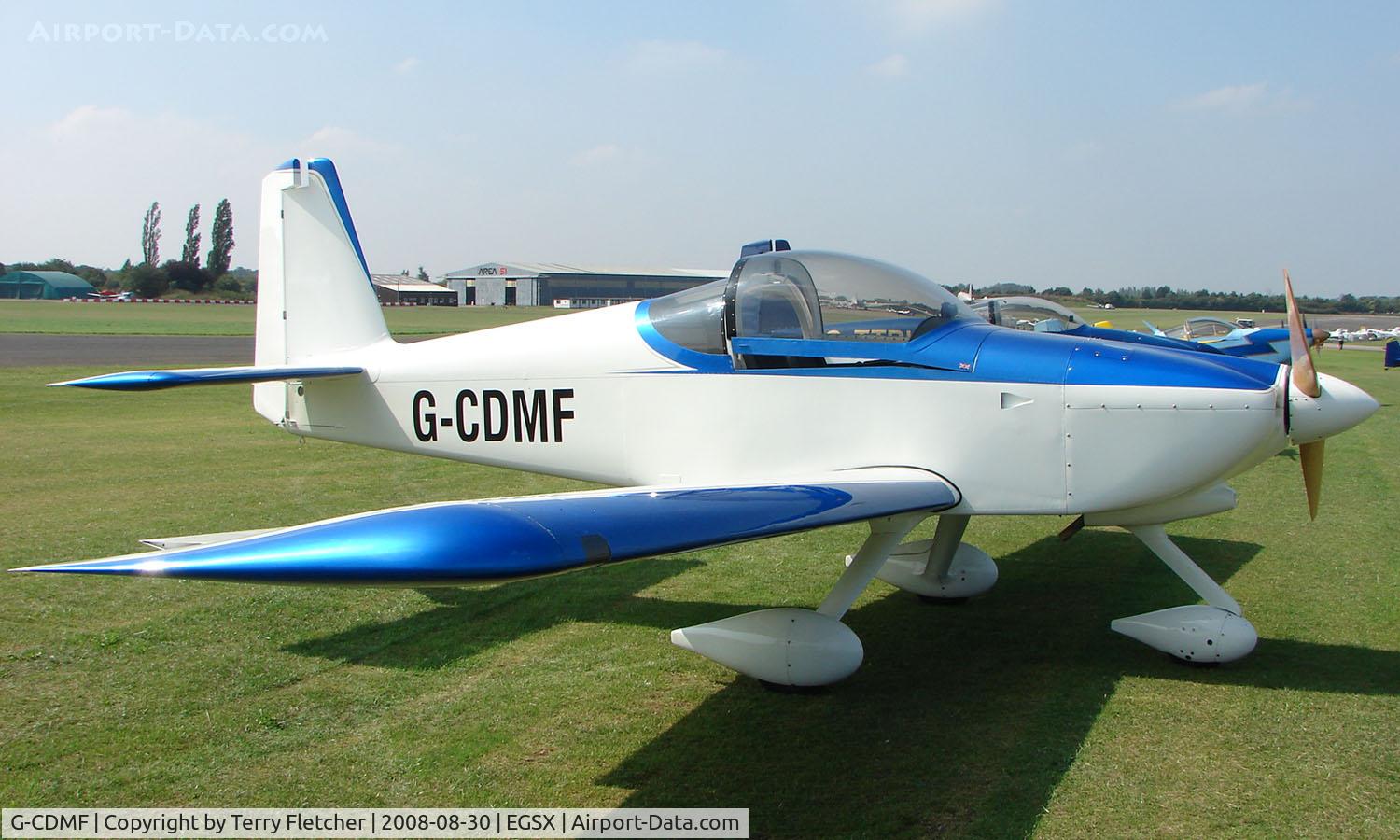G-CDMF, 2006 Vans RV-9A C/N PFA 320-14157, Participant in the 2008 RV Fly-in at North Weald Uk