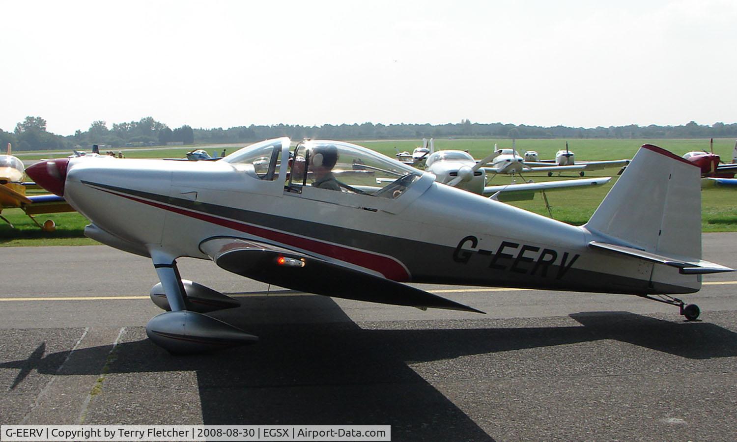 G-EERV, 2002 Vans RV-6 C/N PFA 181A-13381, Participant in the 2008 RV Fly-in at North Weald Uk