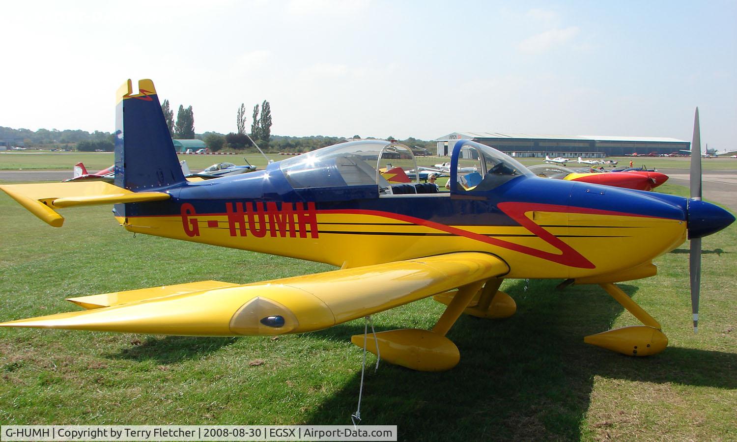 G-HUMH, 2006 Vans RV-9A C/N PFA 320-14357, Participant in the 2008 RV Fly-in at North Weald Uk