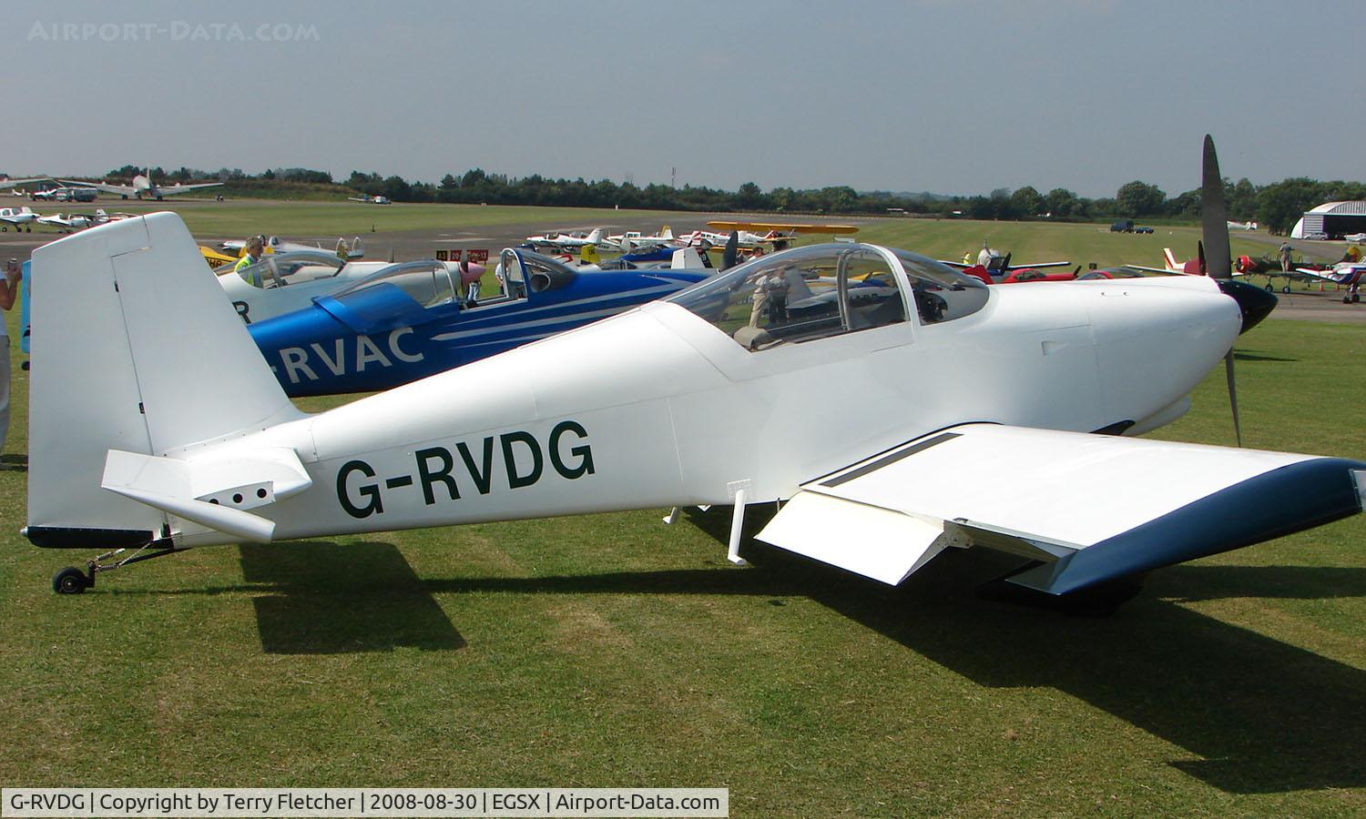 G-RVDG, 2007 Vans RV-9 C/N PFA 320-14310, Participant in the 2008 RV Fly-in at North Weald Uk