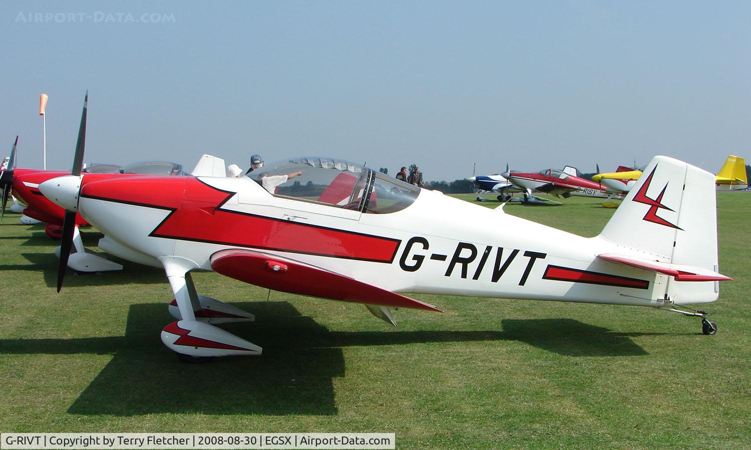 G-RIVT, 1996 Vans RV-6 C/N PFA 181-12743, Participant in the 2008 RV Fly-in at North Weald Uk