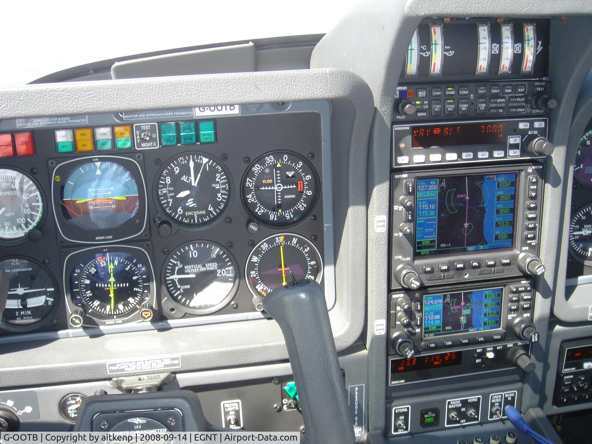G-OOTB, 2003 Socata TB-20 Trinidad C/N 2180, Trip to Inverness, 13 miles south of Newcastle