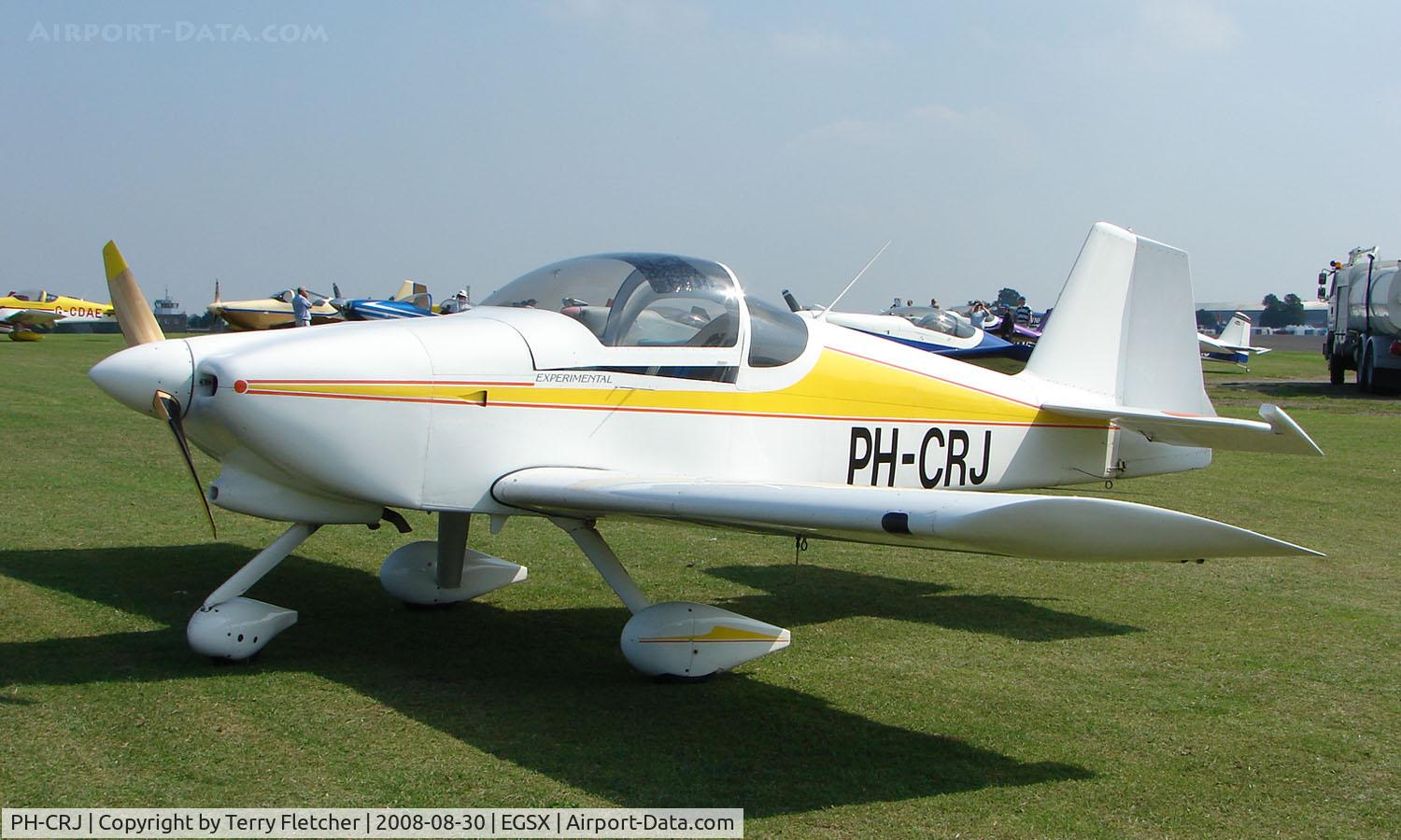 PH-CRJ, Vans RV-6A C/N 23773, Participant in the 2008 RV Fly-in at North Weald Uk