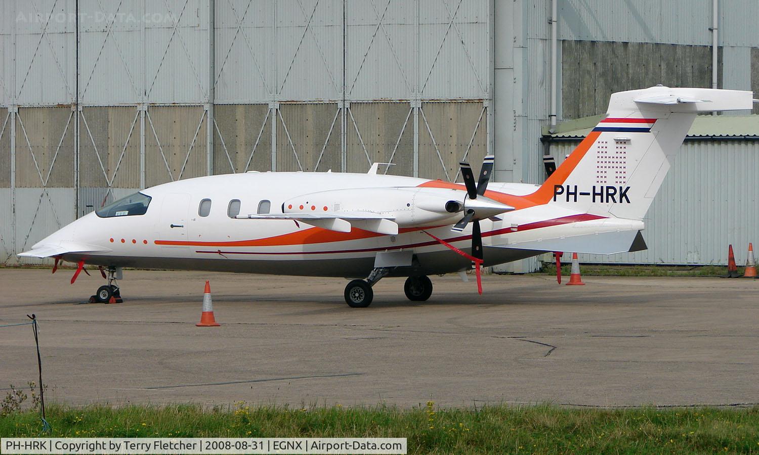PH-HRK, 2006 Piaggio P-180 Avanti C/N 1120, Piaggio P180 Avanti at East Midlands