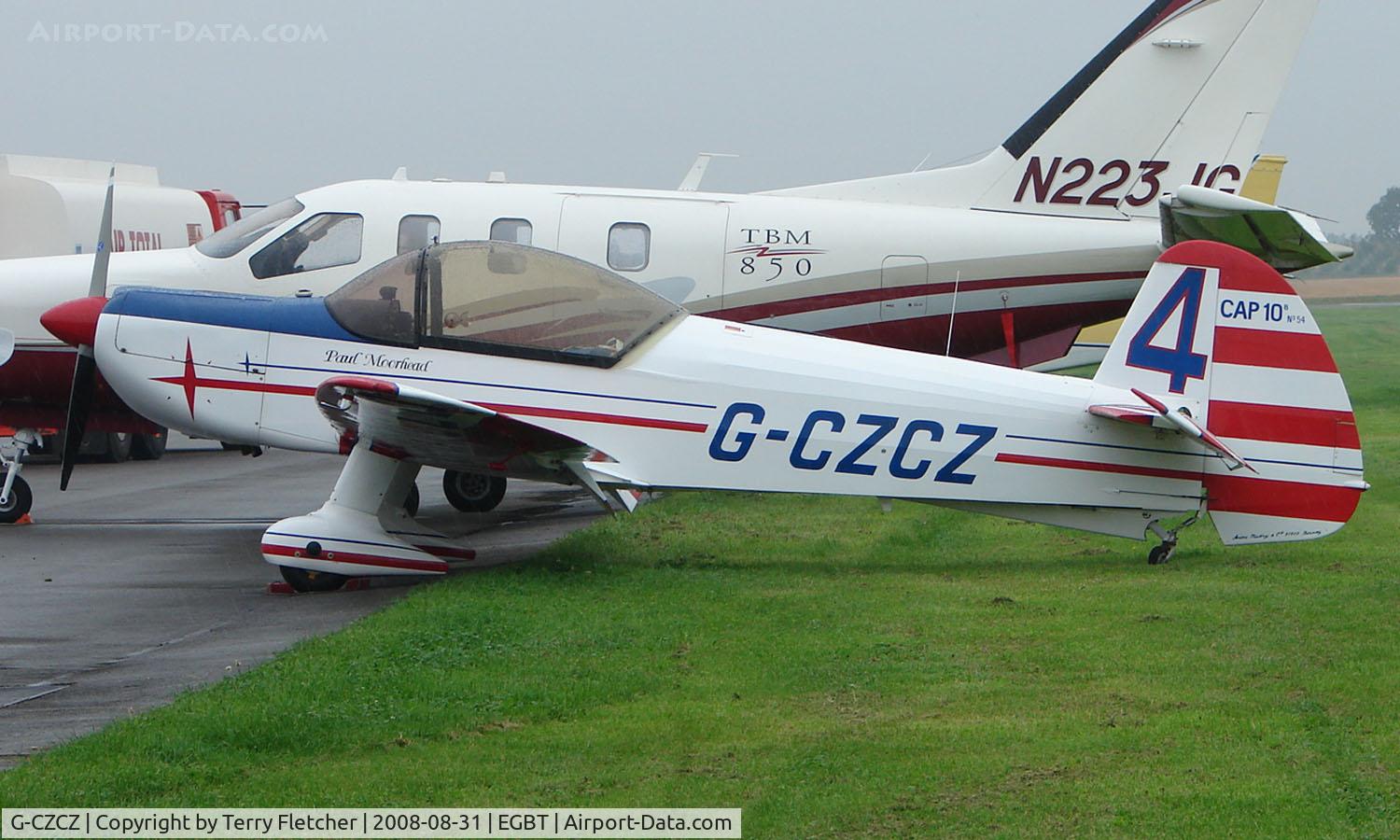 G-CZCZ, 1972 Mudry CAP-10B C/N 54, CAP 10B at Turweston
