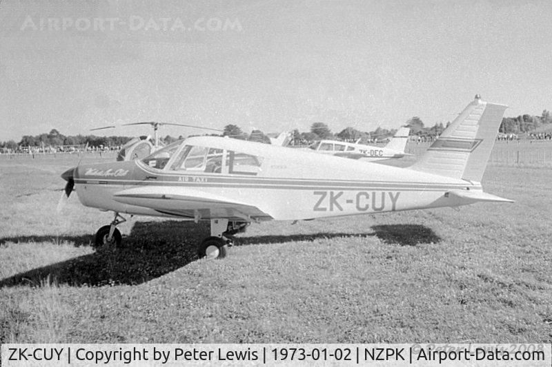 ZK-CUY, 1971 Piper PA-28-140 C/N 28-7125081, Waikato AC, Hamilton