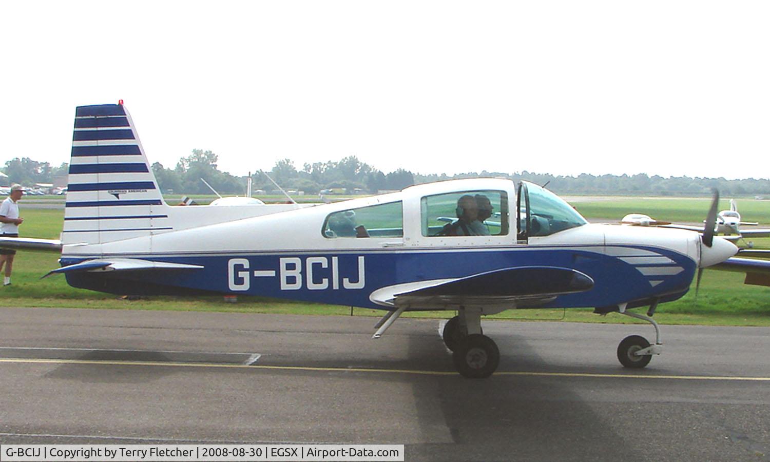 G-BCIJ, 1974 Grumman American AA-5 Traveler C/N AA5-0603, Grumman AA-5 at North Weald
