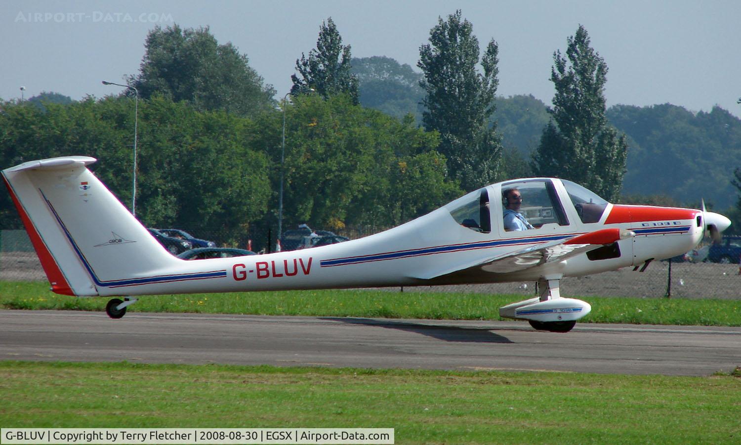 G-BLUV, 1985 Grob G-109B C/N 6336, Grob G109B at North Weald