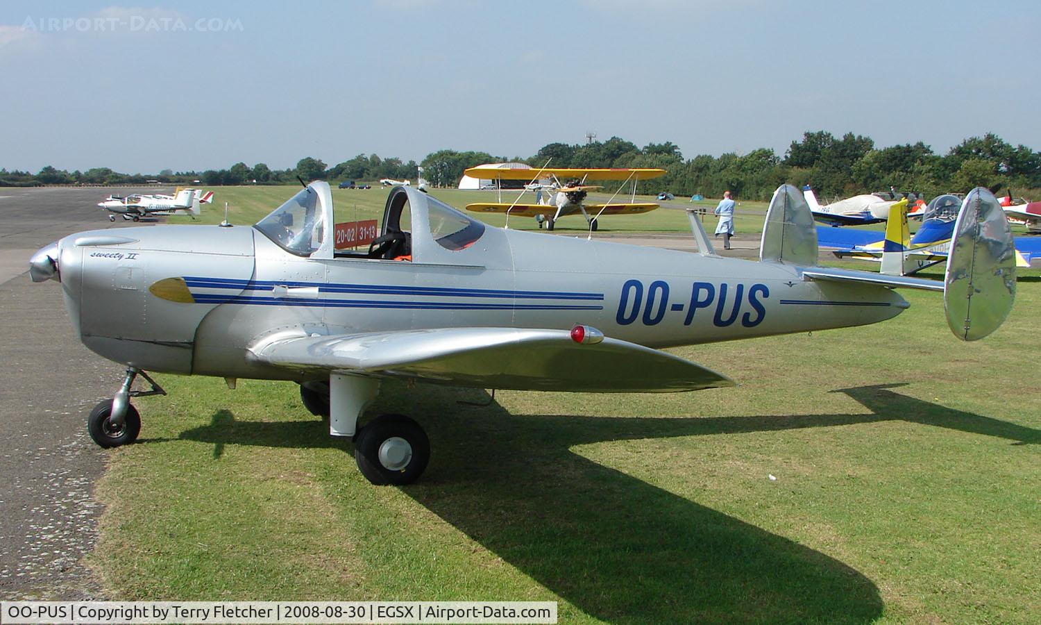OO-PUS, 1947 Erco 415D Ercoupe C/N 4577, Erco 415D Ercoupe at North Weald - ex NC3876H