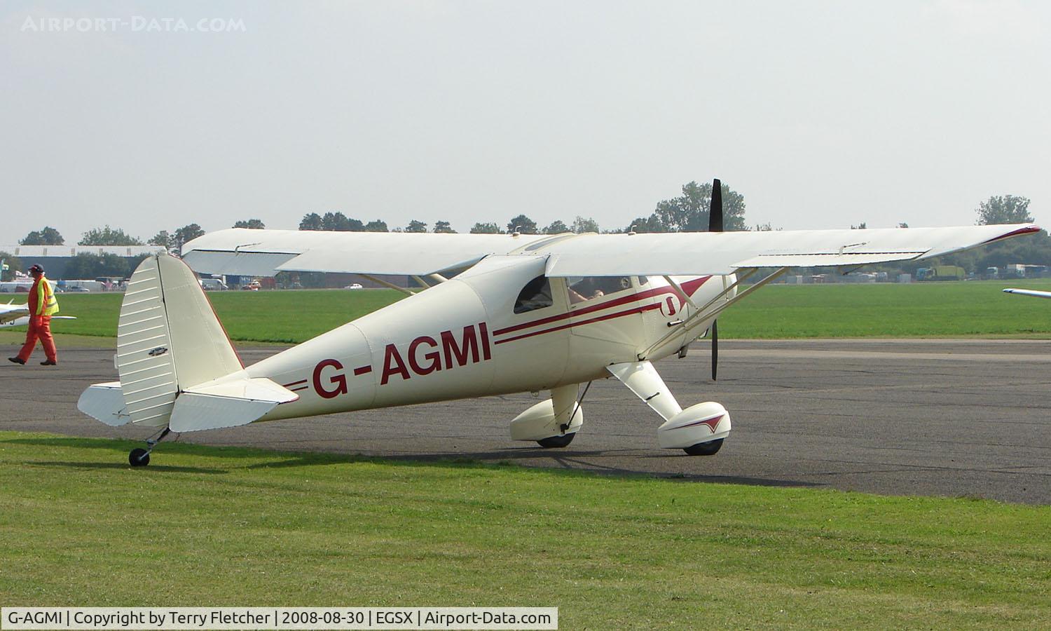 G-AGMI, 1941 Luscombe 8E Silvaire C/N 1569, 1941 Luscombe 8E at North Weald