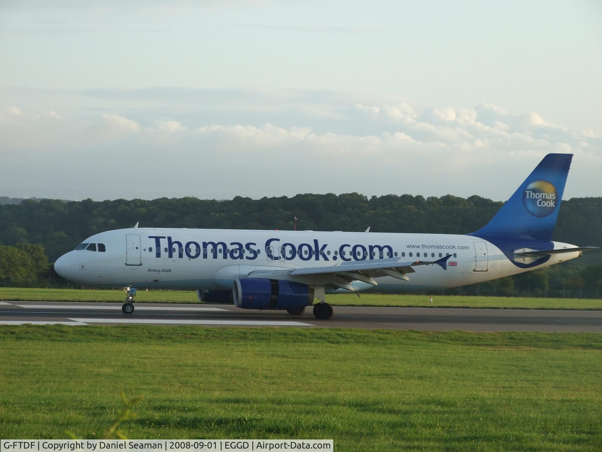 G-FTDF, 1994 Airbus A320-231 C/N 437, an early morning start
