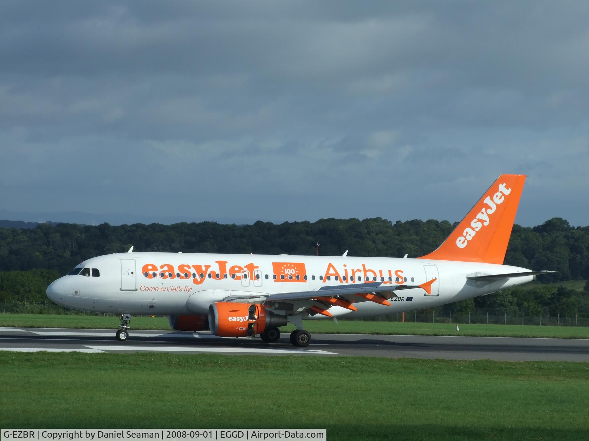 G-EZBR, 2007 Airbus A319-111 C/N 3088, i like eggd