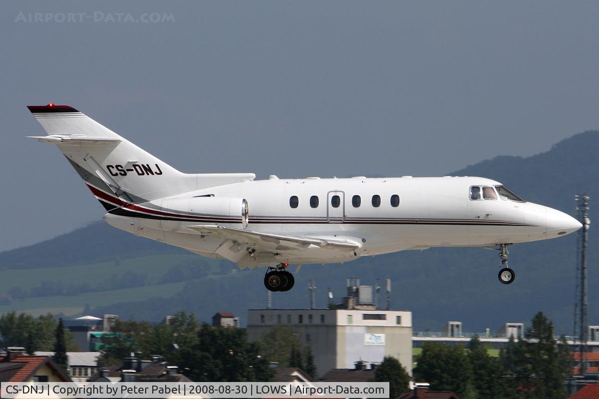 CS-DNJ, 1999 Raytheon Hawker 800XP C/N 258399, SZG