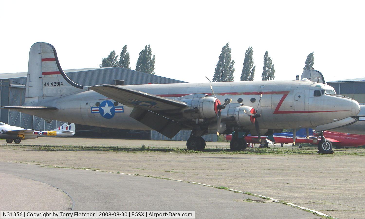 N31356, 1946 Douglas DC-4-1009 C/N D4-26, 1945 Douglas DC-4 marked 44-42914