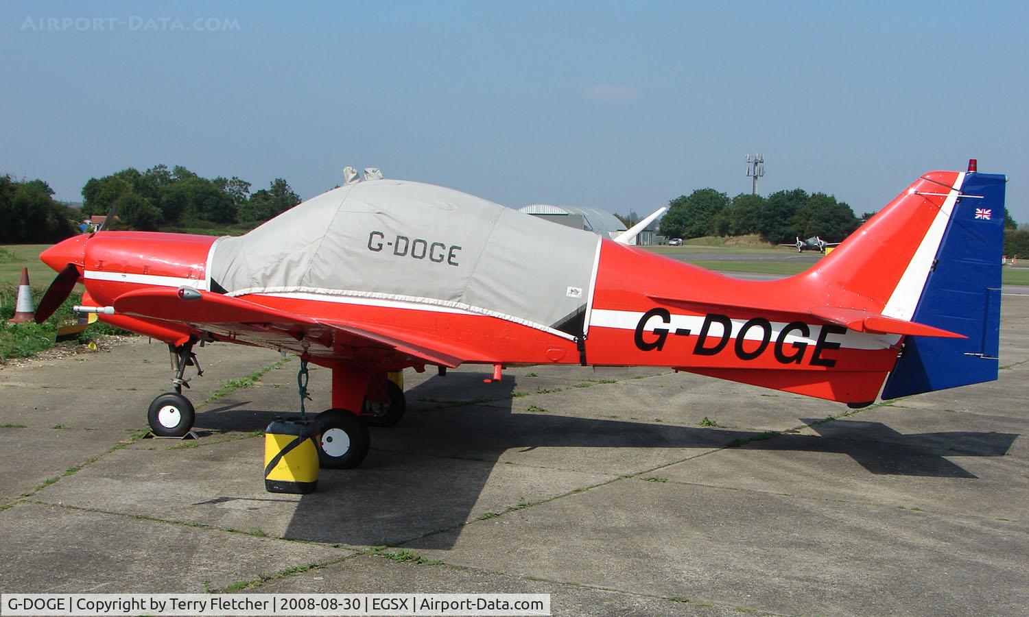 G-DOGE, 1971 Scottish Aviation Bulldog Series 100 Model 101 C/N BH100/126, 1971 Bulldog at North Weald