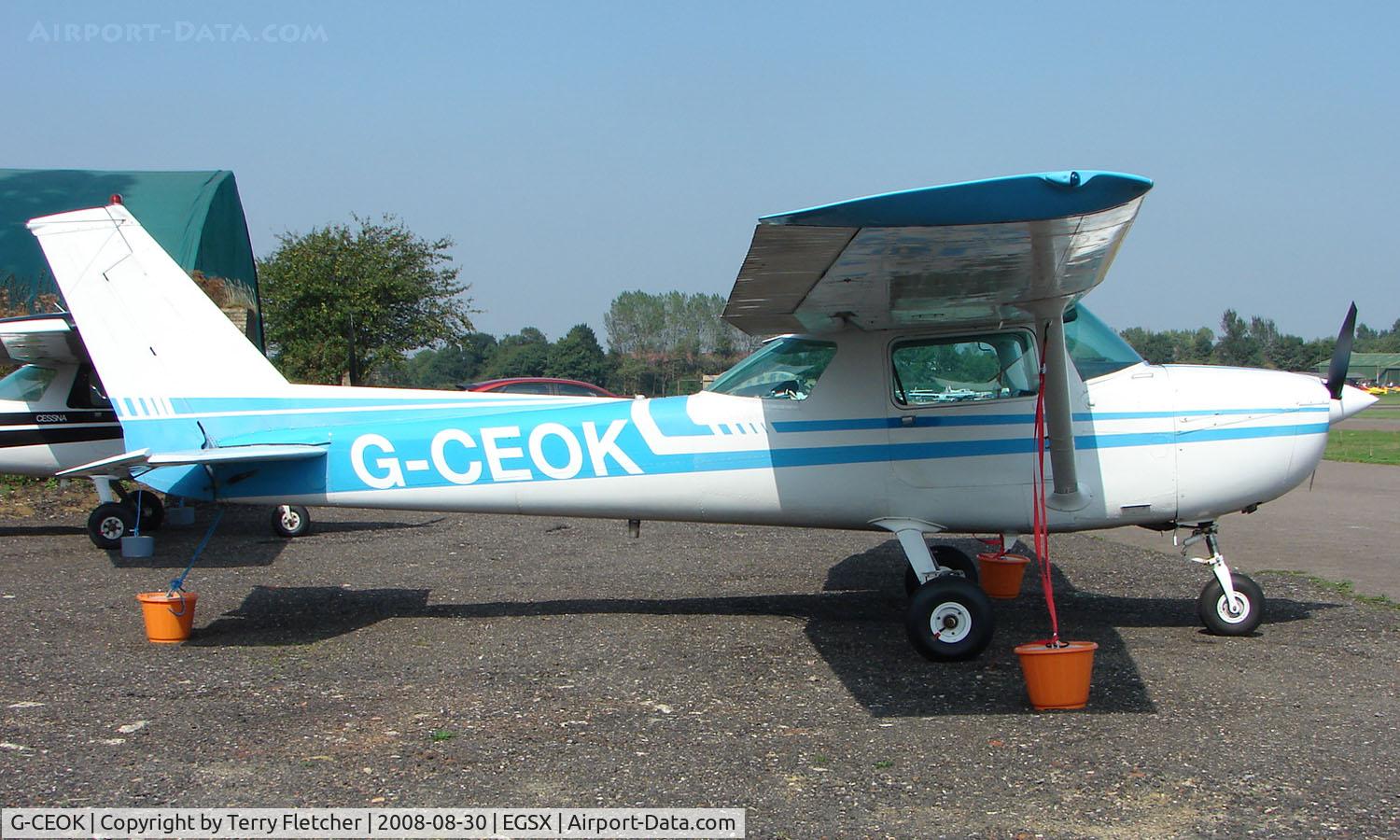 G-CEOK, 1976 Cessna 150M C/N 15077928, Cessna 150 at North Weald