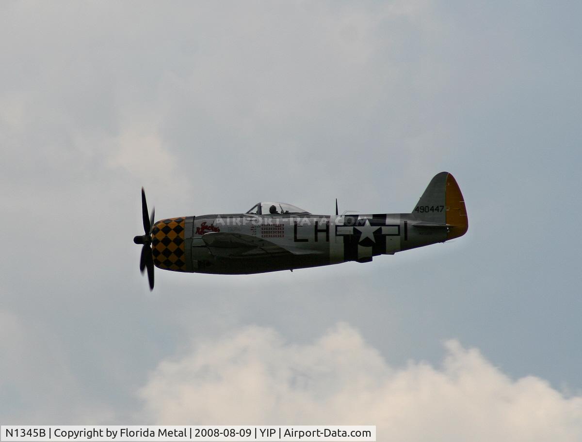 N1345B, 1945 Republic P-47D Thunderbolt C/N 399-55592, P-47D Jacky's Revenge