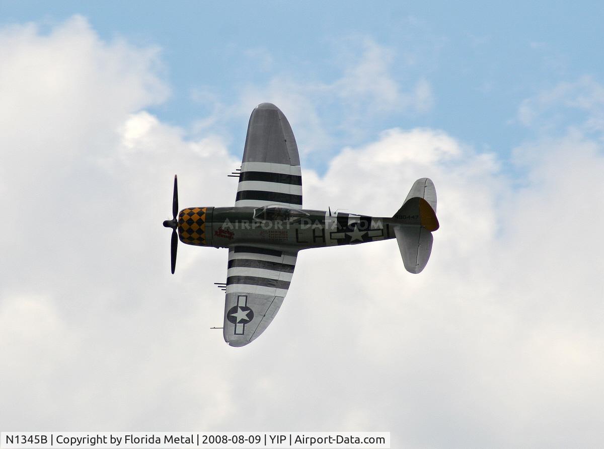 N1345B, 1945 Republic P-47D Thunderbolt C/N 399-55592, P-47D Jacky's Revenge
