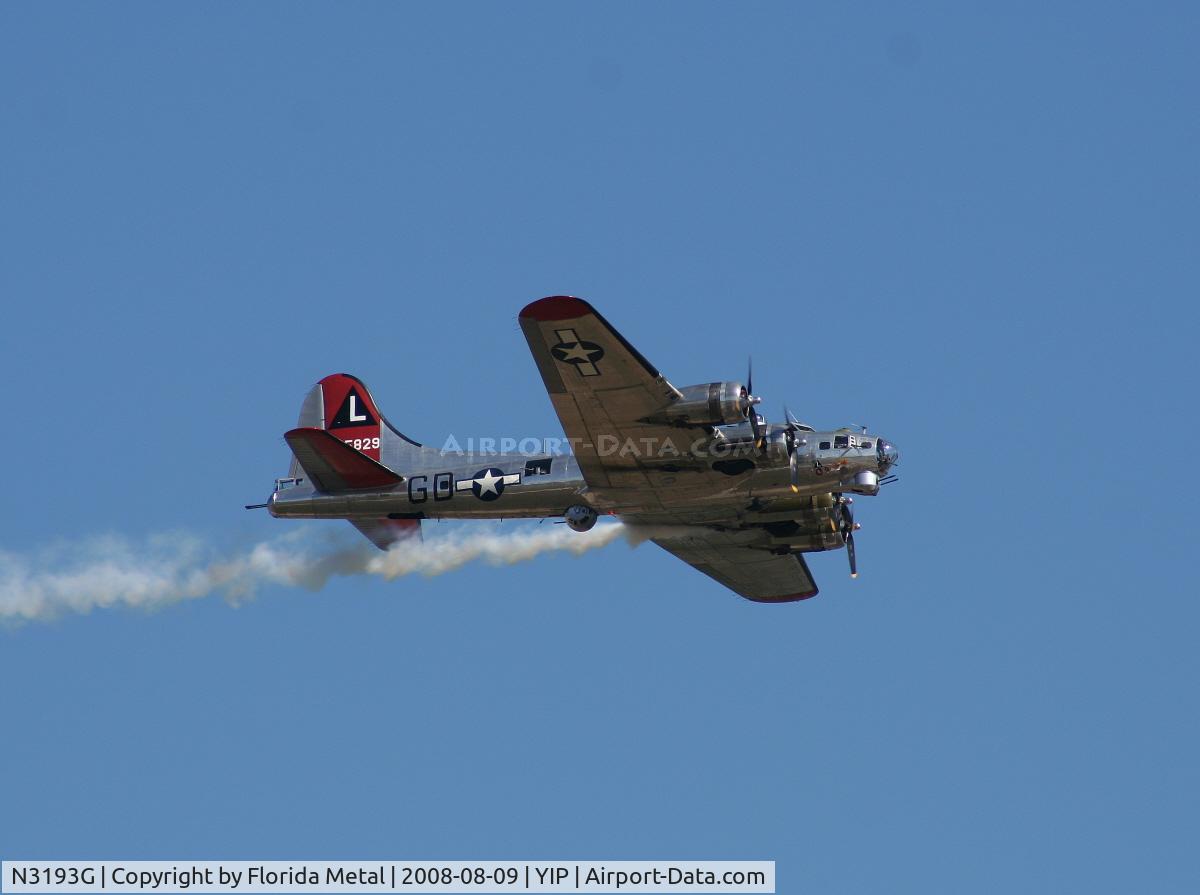 N3193G, 1944 Boeing B-17G Flying Fortress C/N 77255, B-17 Yankee Lady