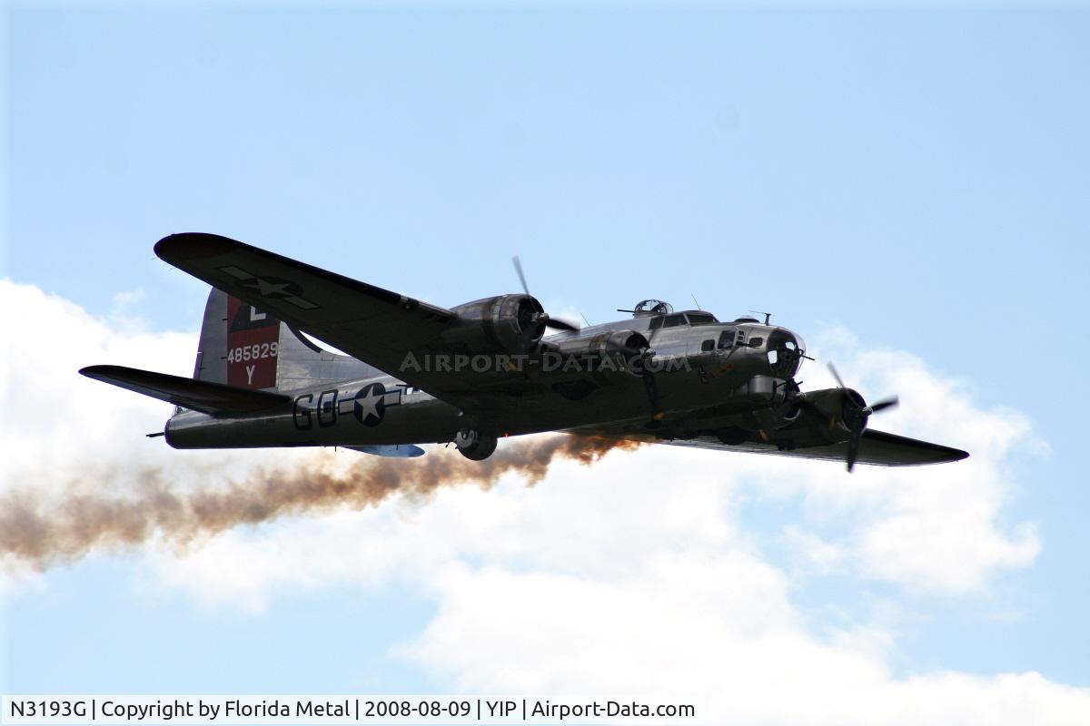 N3193G, 1944 Boeing B-17G Flying Fortress C/N 77255, B-17 Yankee Lady