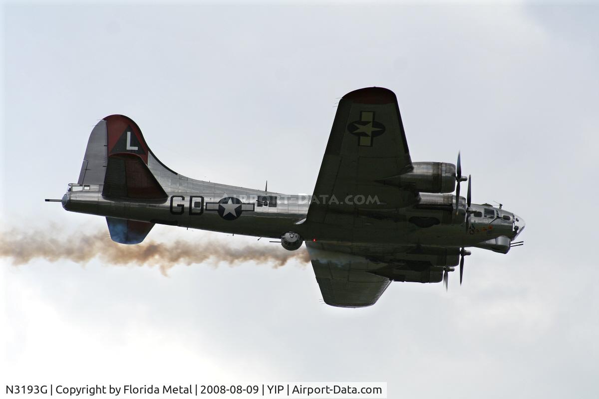 N3193G, 1944 Boeing B-17G Flying Fortress C/N 77255, B-17 Yankee Lady