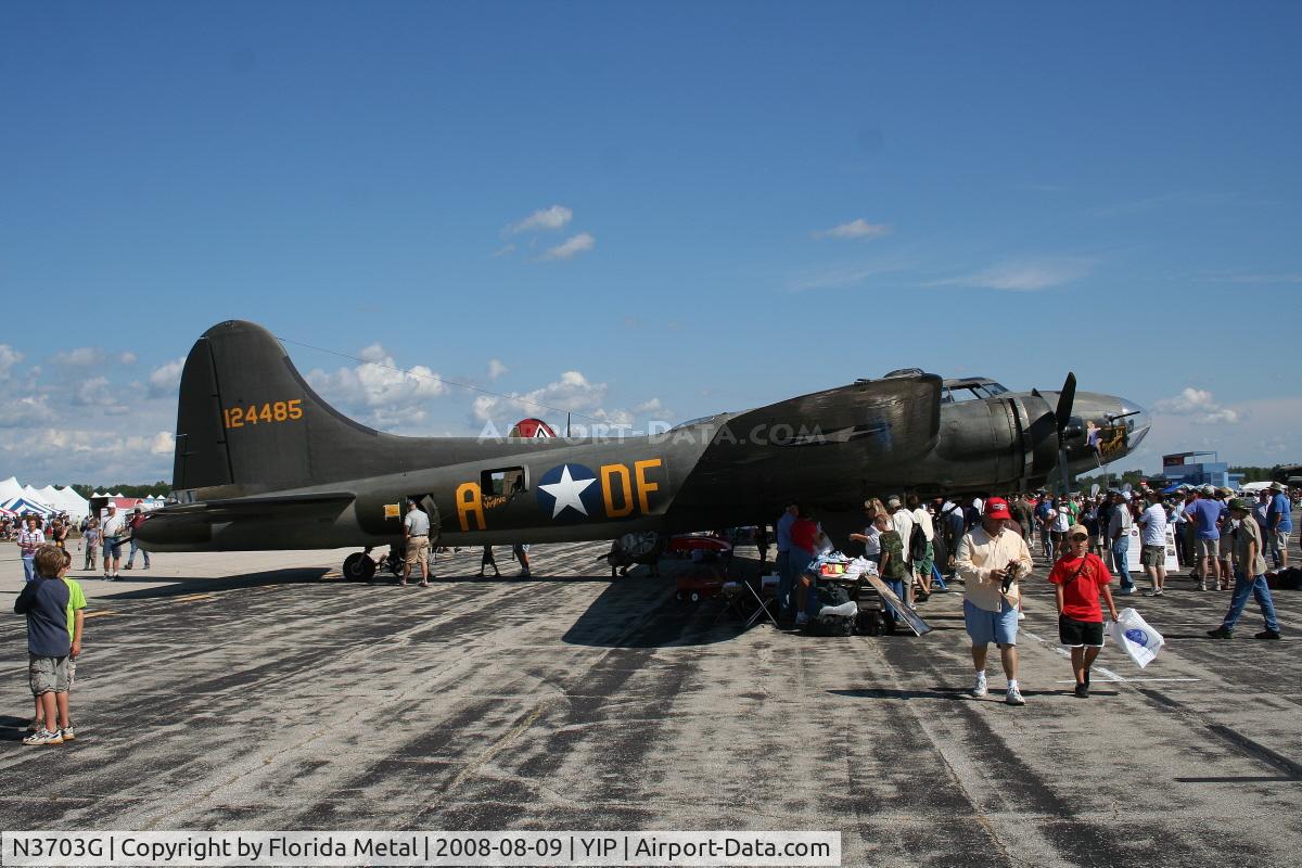 N3703G, 1945 Boeing B-17G Flying Fortress C/N 44-83546-A, B-17 Memphis Belle