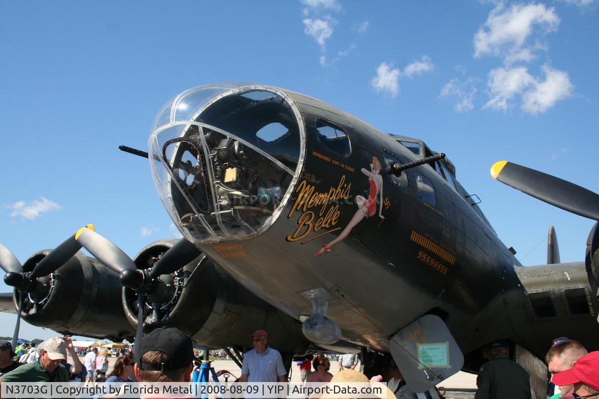 N3703G, 1945 Boeing B-17G Flying Fortress C/N 44-83546-A, B-17 Memphis Belle