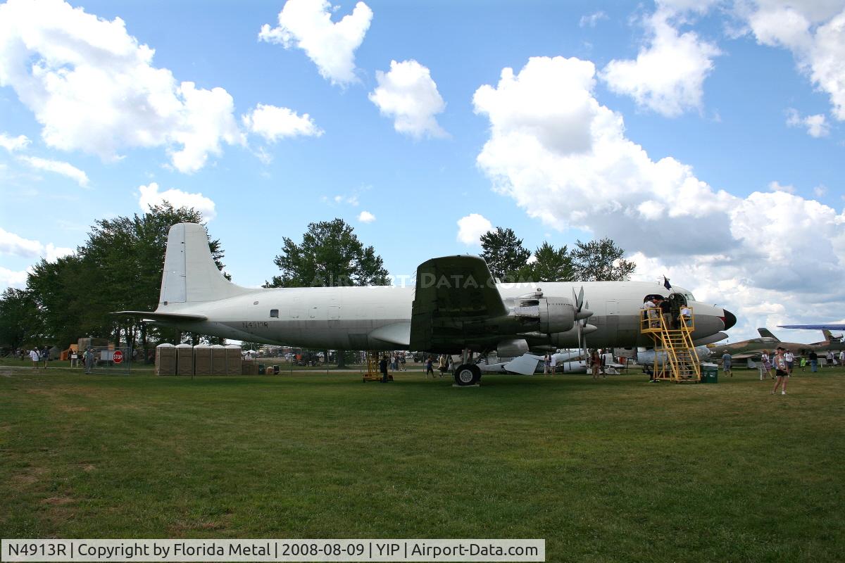 N4913R, 1956 Douglas DC-6B C/N 44913, Ex Alitalia/Zantop DC-6B