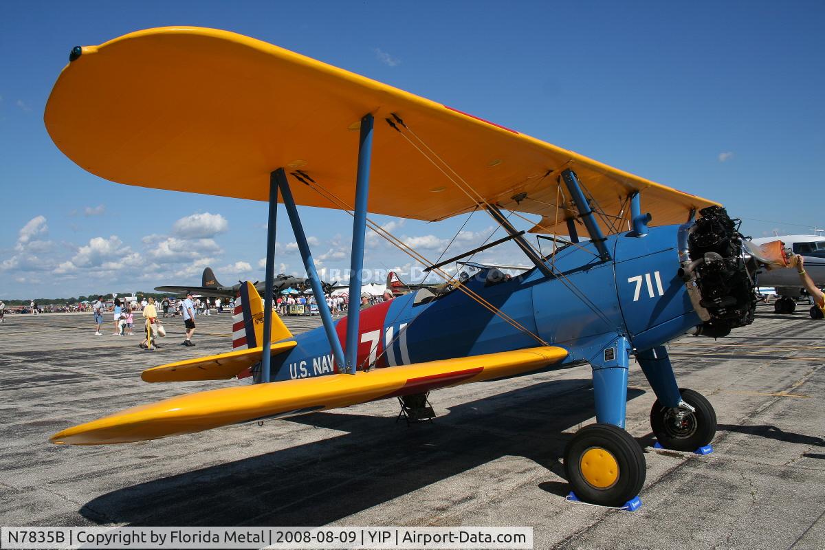 N7835B, Boeing A75N1(PT17) C/N 75-4587, PT-17