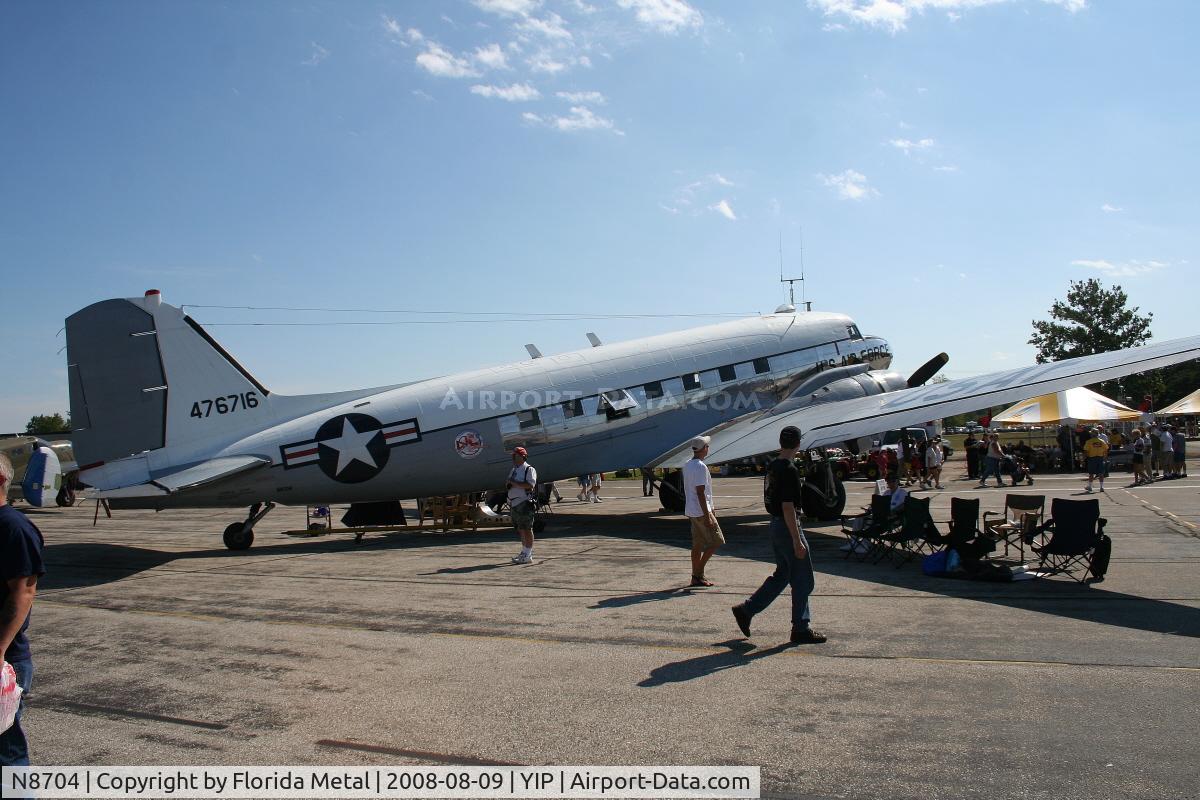 N8704, 1944 Douglas DC3C-S4C4G (TC-47B-30-DK) C/N 33048, C-47 Yankee Doodle Dandy