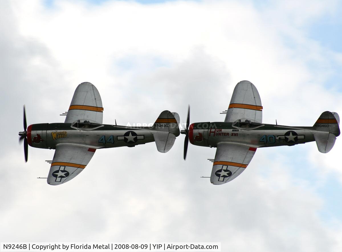 N9246B, 1944 Republic P-47D Thunderbolt C/N 339-55605, P-47D Hun Hunter