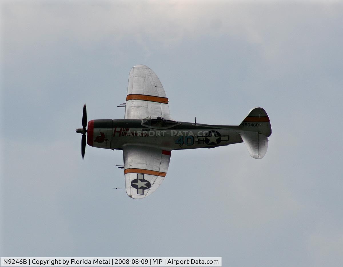 N9246B, 1944 Republic P-47D Thunderbolt C/N 339-55605, P-47D Hun Hunter
