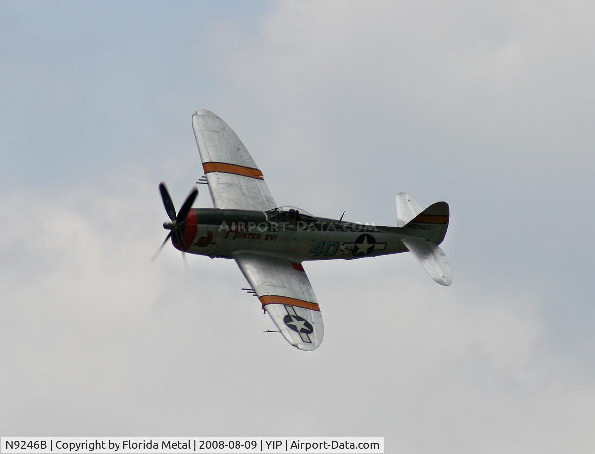 N9246B, 1944 Republic P-47D Thunderbolt C/N 339-55605, P-47D Hun Hunter