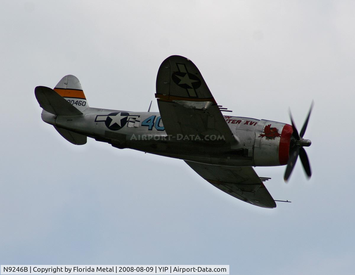 N9246B, 1944 Republic P-47D Thunderbolt C/N 339-55605, P-47D Hun Hunter