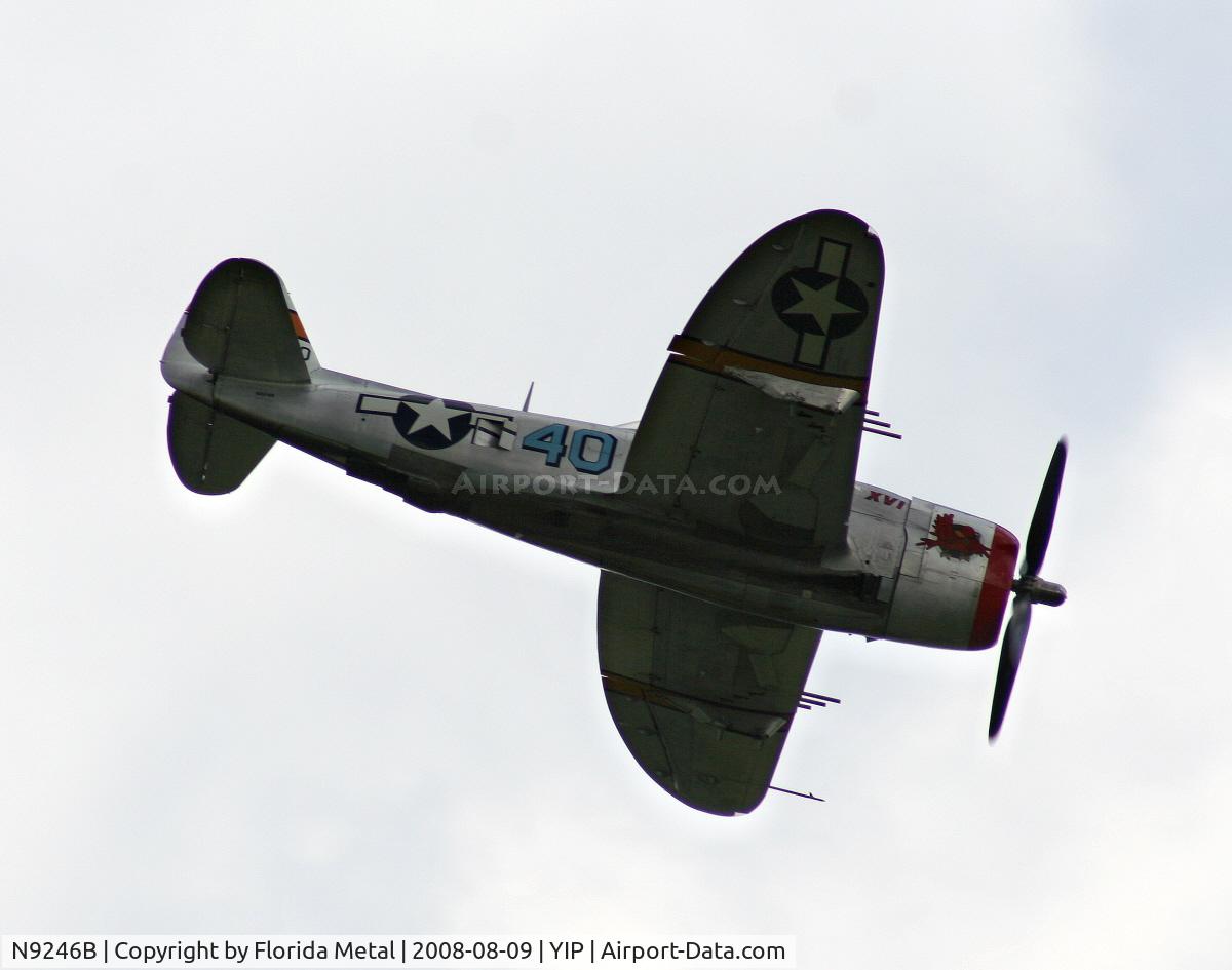 N9246B, 1944 Republic P-47D Thunderbolt C/N 339-55605, P-47D Hun Hunter