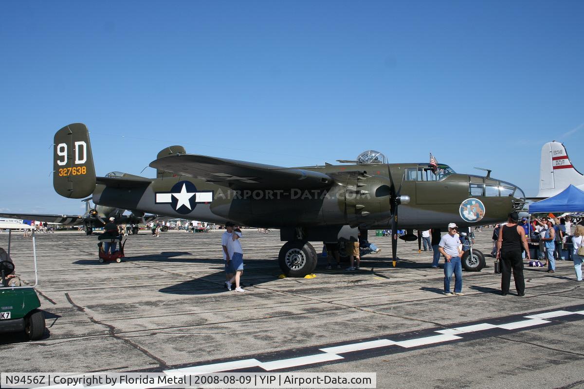 N9456Z, 1943 North American TB-25N Mitchell C/N 108-33214, B-25 Briefing Time