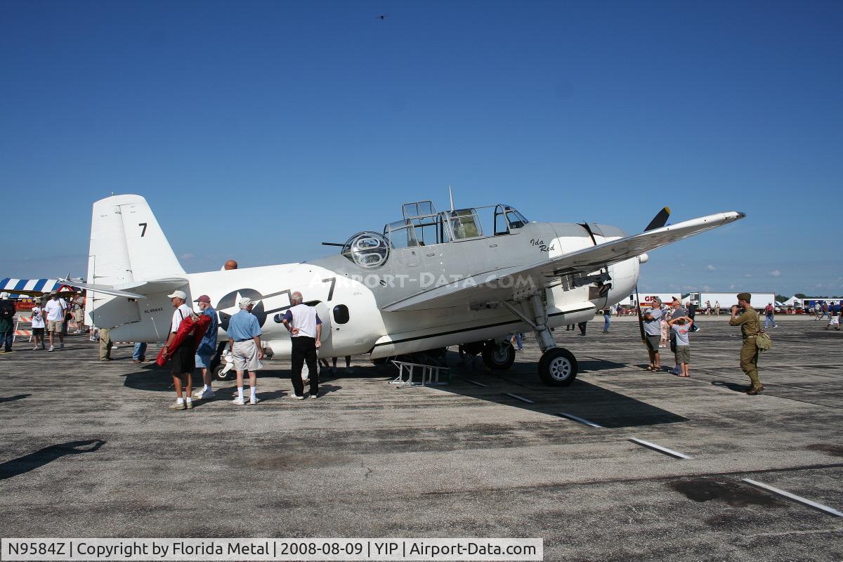 N9584Z, 1945 Grumman TBM-3E Avenger C/N 85882, Grumman TBM-3E Avenger