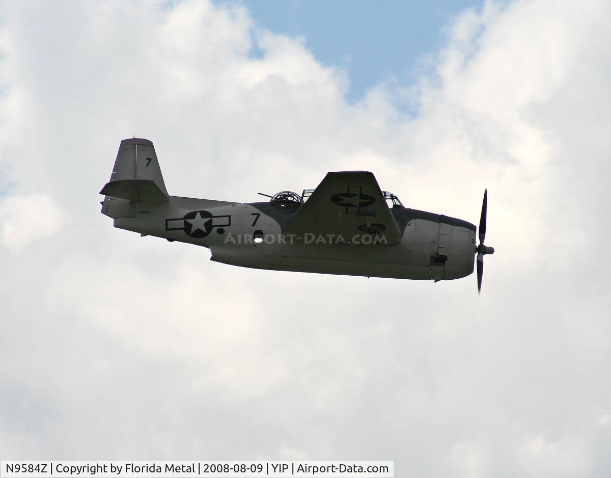 N9584Z, 1945 Grumman TBM-3E Avenger C/N 85882, Grumman TBM-3E Avenger