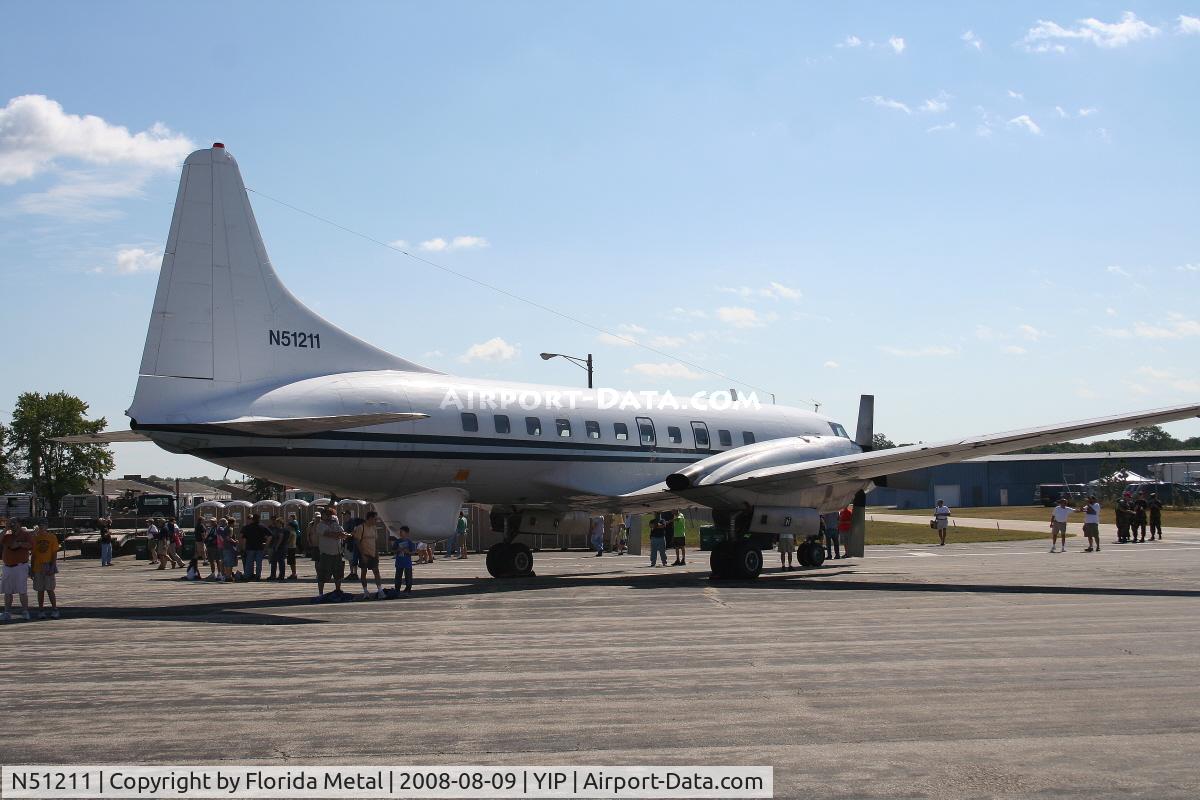 N51211, 1959 Convair 440 Metropolitan C/N 489, General Dynamics Convair 580