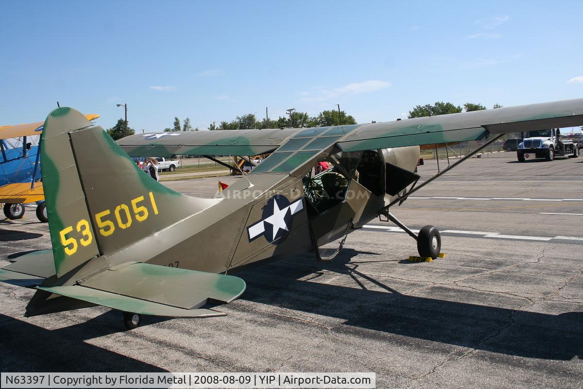 N63397, 1946 Stinson L-5G Sentinel C/N 76-4634, Stinson L-5G