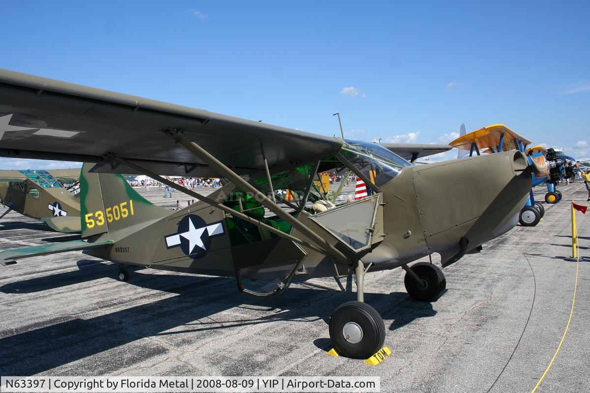 N63397, 1946 Stinson L-5G Sentinel C/N 76-4634, Stinson L-5G