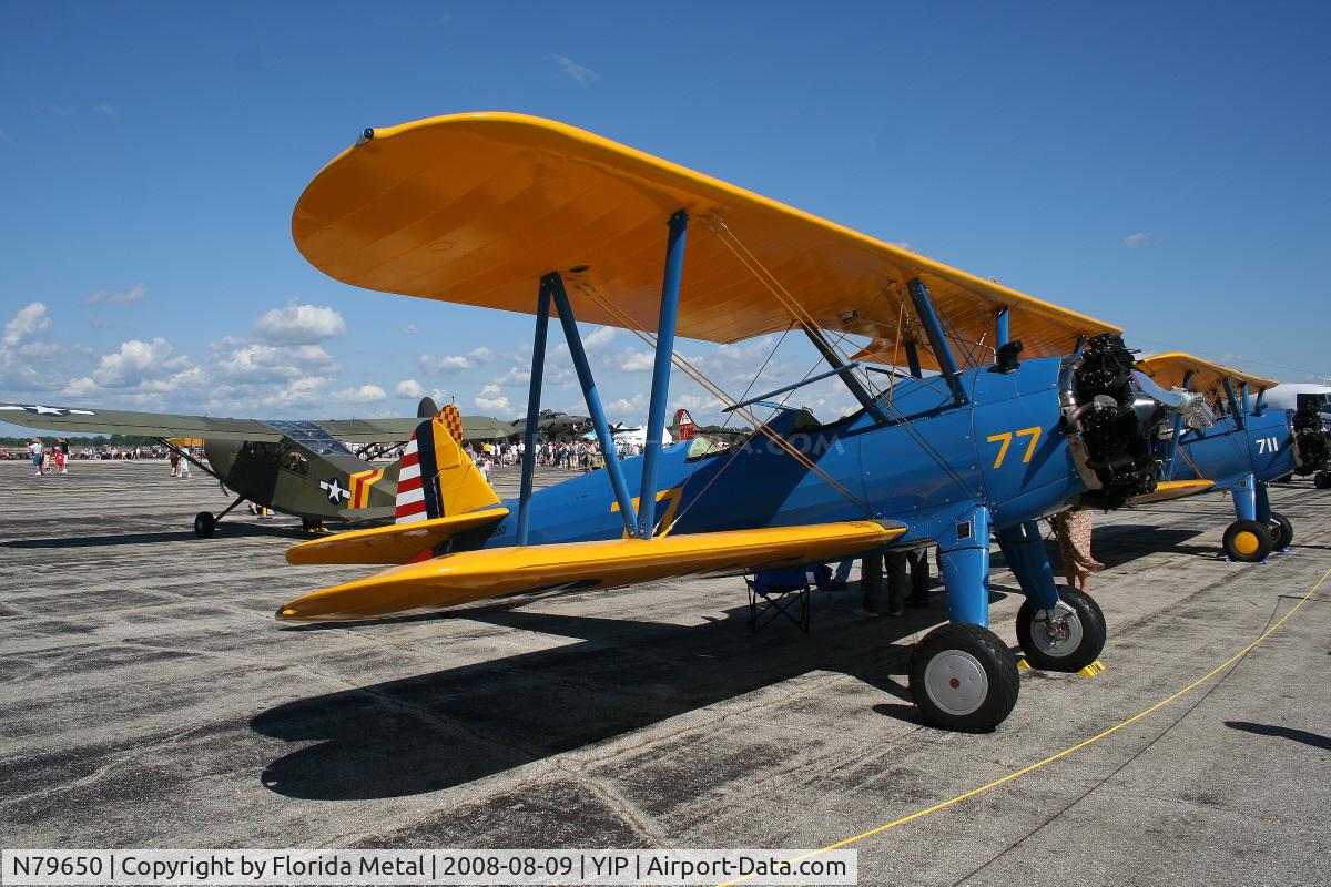 N79650, 1944 Boeing E75N1 C/N 75-5770, Boeing E75N1 PT-17